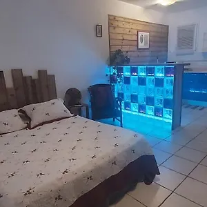  Appartement Grand En Bas De Avec Vue Sur Au Carbet